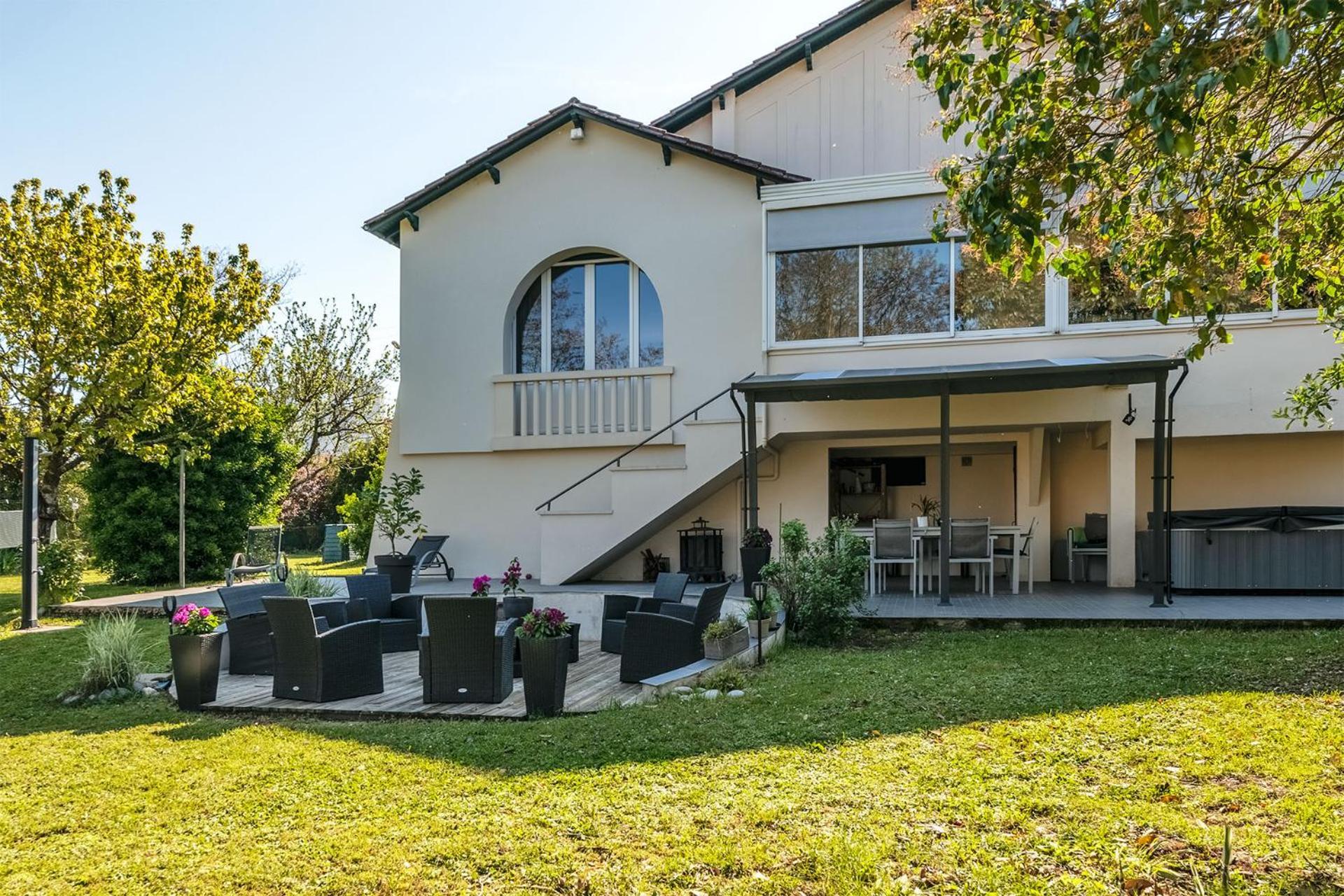 Maison Familiale Bergerac Billard Jardin Clos Extérieur photo